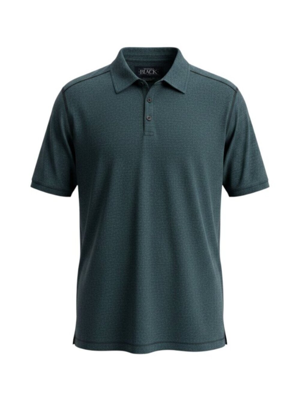 Buckle Black Polo Shirt XL Blue